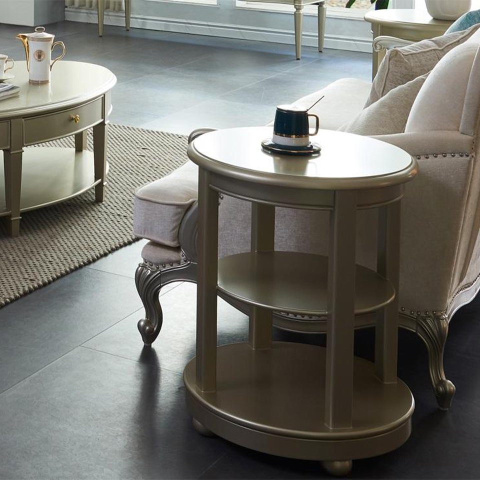 JVmoebel Beistelltisch Möbel Beistelltisch Couch Beistell (Beistelltisch) Tisch Designer Sofa Holz