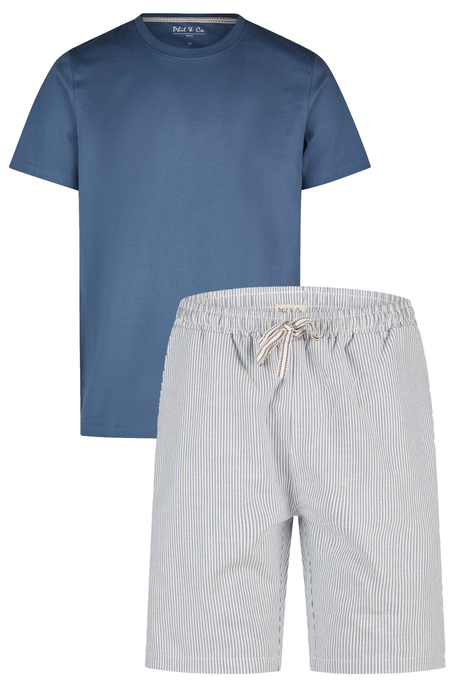 Shorty Herren Pyjama kurz