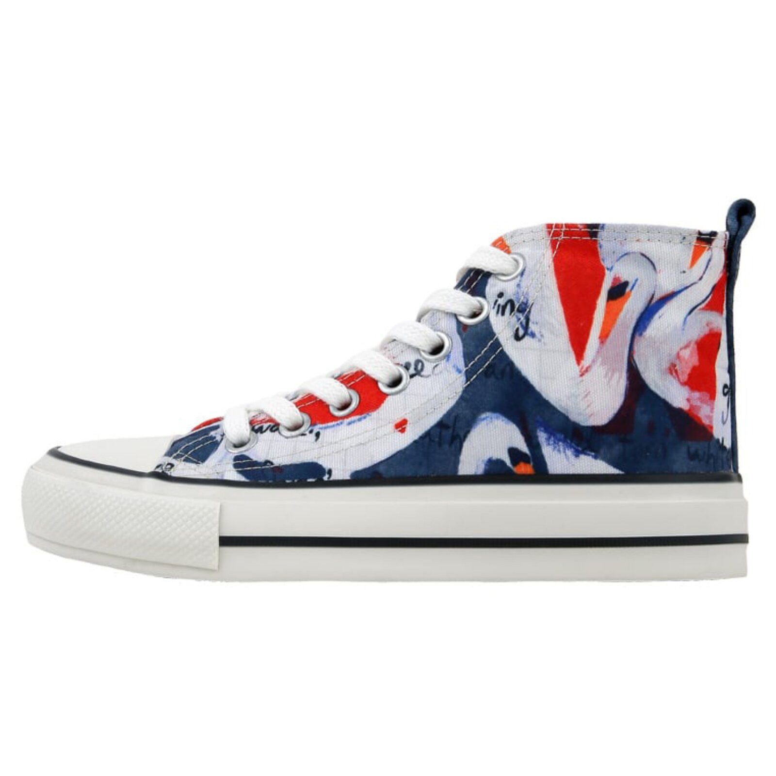 DOGO Lyra High-Top Sneaker Swan And Raven Sneaker Handgefertigt