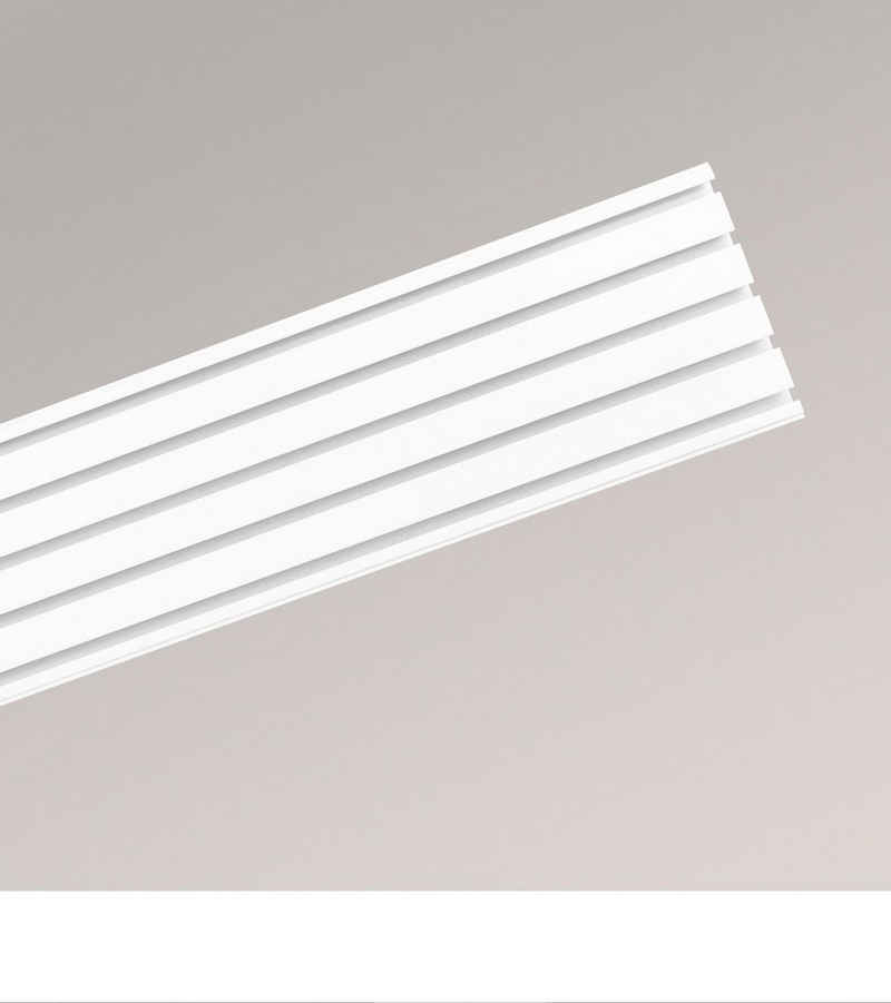 Sichtschutzbefestigung »Vorhangschiene 5 Innenläufe«, WINDOW FASHION AG, (1-tlg), LxHxB 115x1.3x8.3cm
