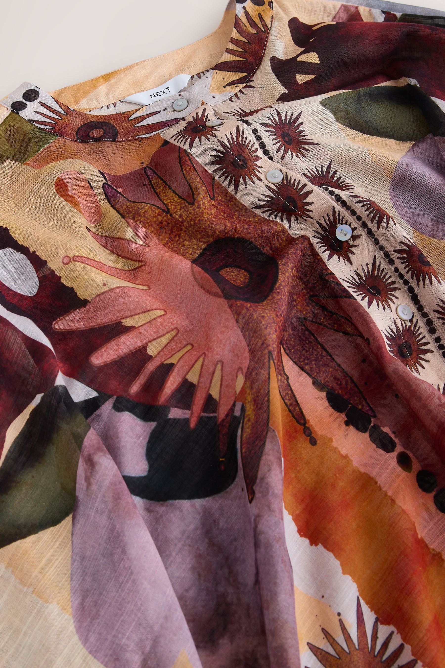 Next Kaftan Kaftanhemd-Cover-up mit Print (1-tlg) – Bild 4 von 5