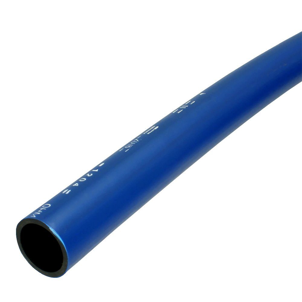OHM Kunststoffrohrwerk PE-Rohr PE RC Rohr PE100 PN16 50m 1 Zoll 32mm  Trinkwasserleitung blau