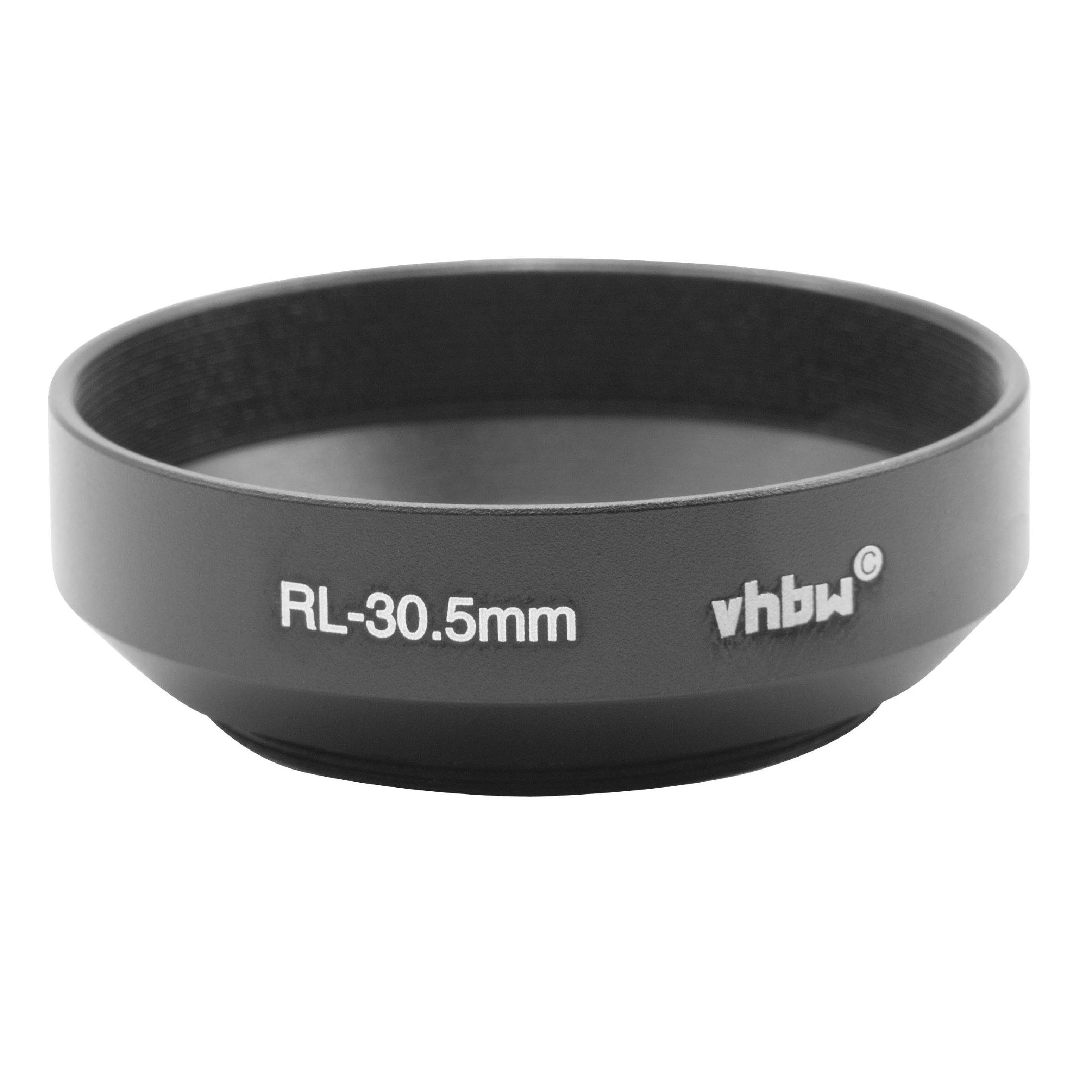 vhbw Ersatz für Rollei RL-30,5mm für Kamera / Foto DSLR Gegenlichtblende