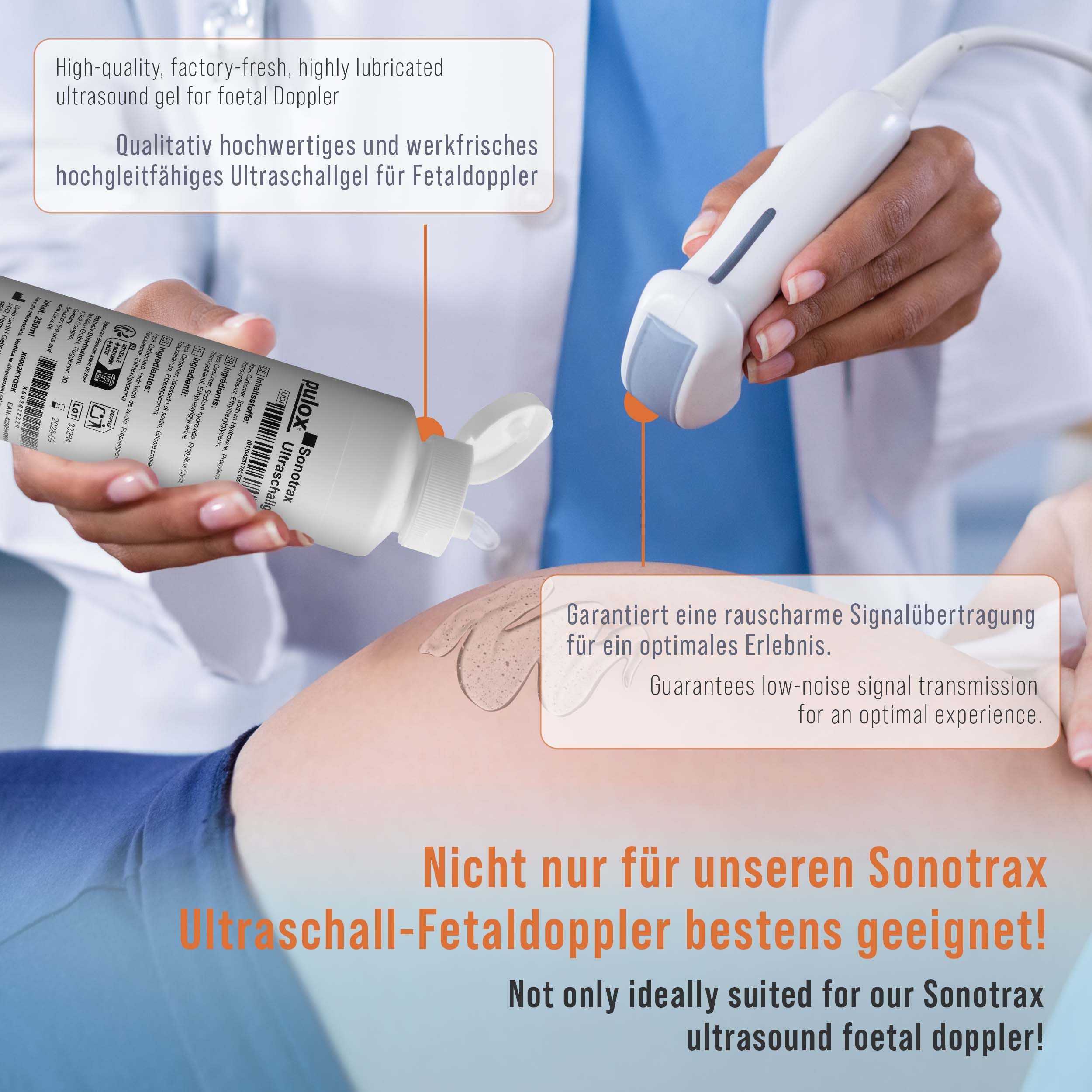 pulox Babyphone Sonotrax - Ultraschallgel, 1-tlg.
