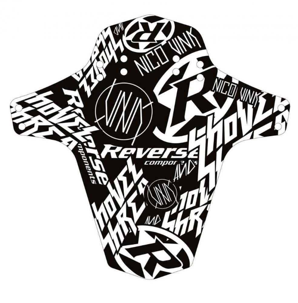 Reverse Schutzblech Reverse Schutzblech Nico Vink Stickerbomb Vorder- u. Hinterradmontage