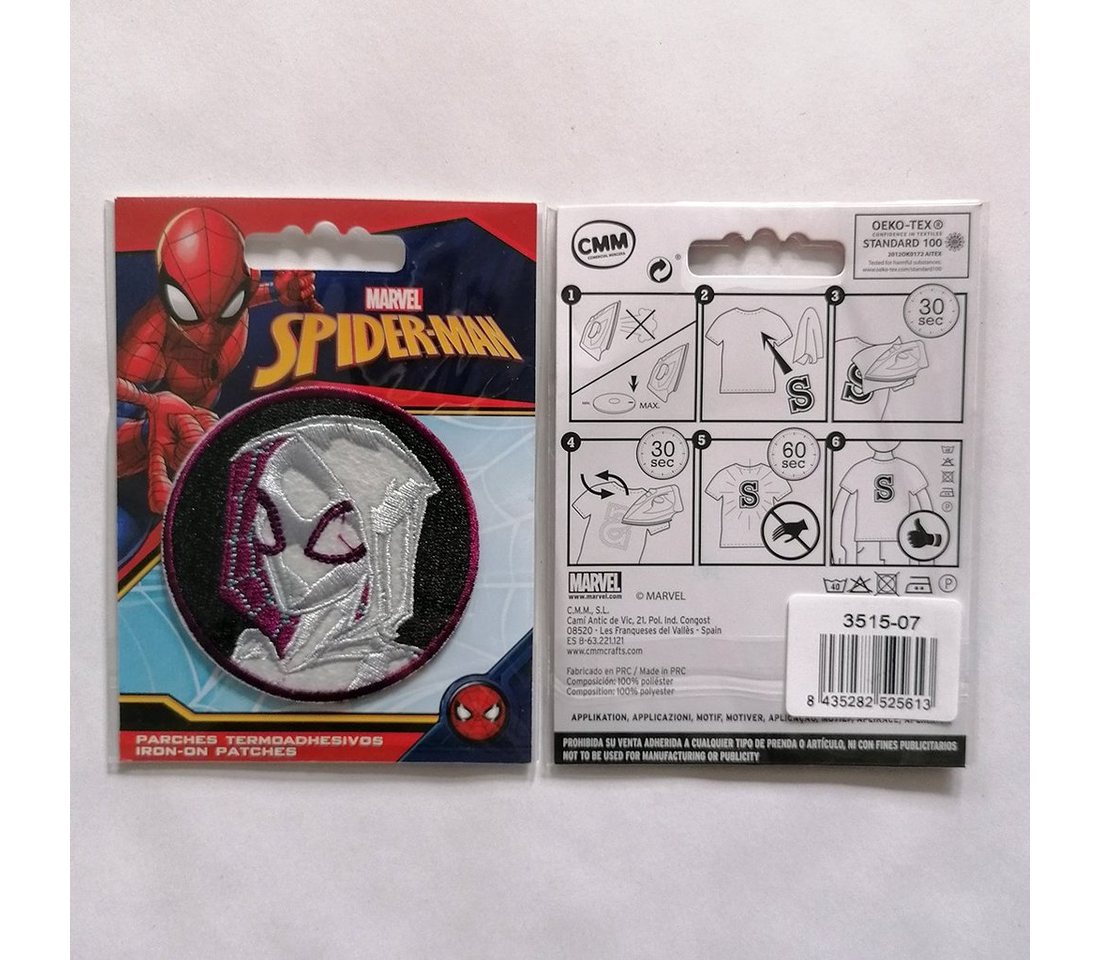 Thumbnail - MARVEL Aufnäher Bügelbild, Aufbügler, Applikationen, Patches, Flicken, zum aufbügeln, Polyester, Spiderman Comic Miles M...