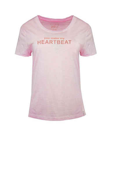 XOX T-Shirt XOX T-Shirt Rundhals, blush rose - Fair Trade