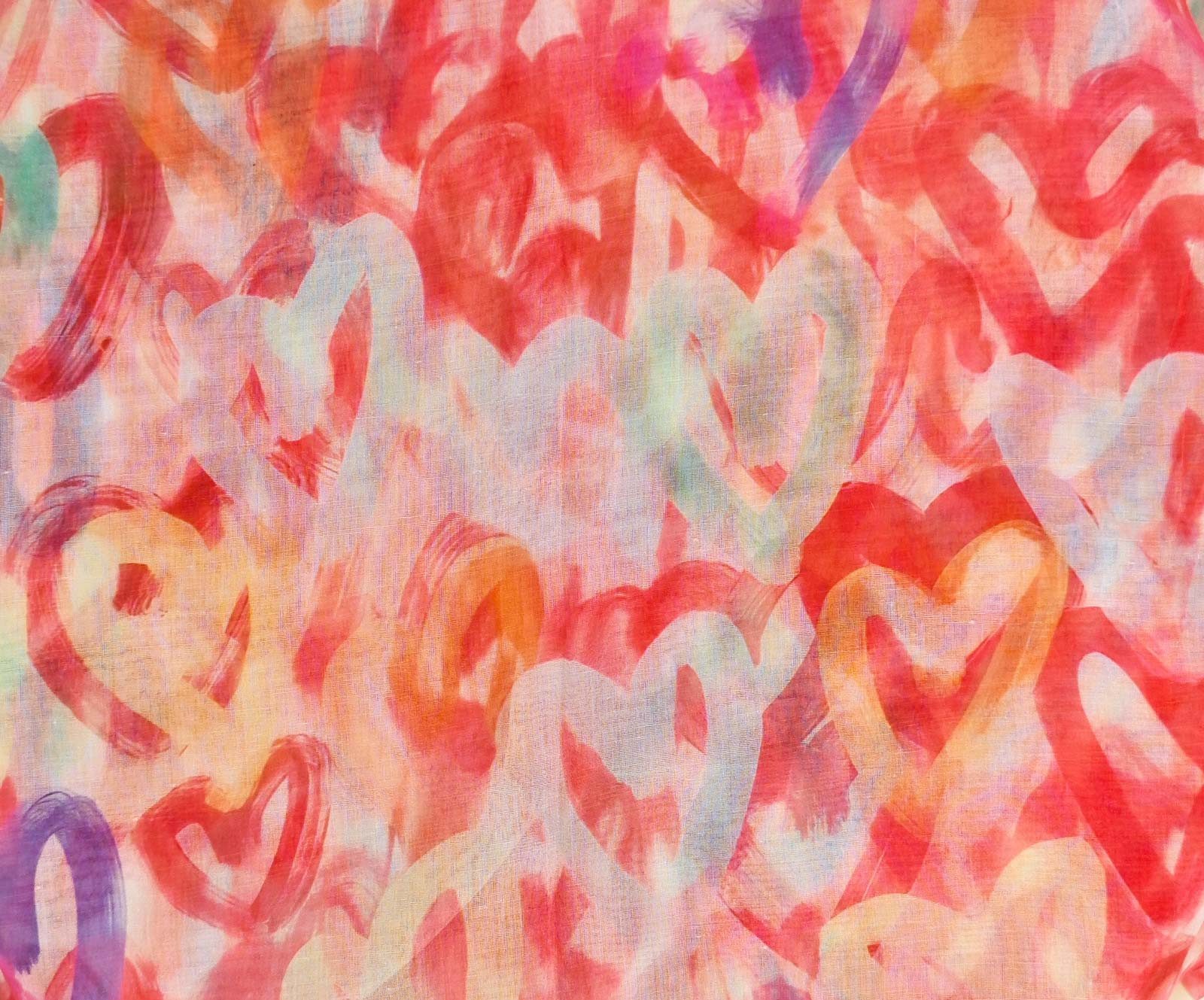 styleBREAKER Loop Loop mit Brushstroke Herz günstig online kaufen