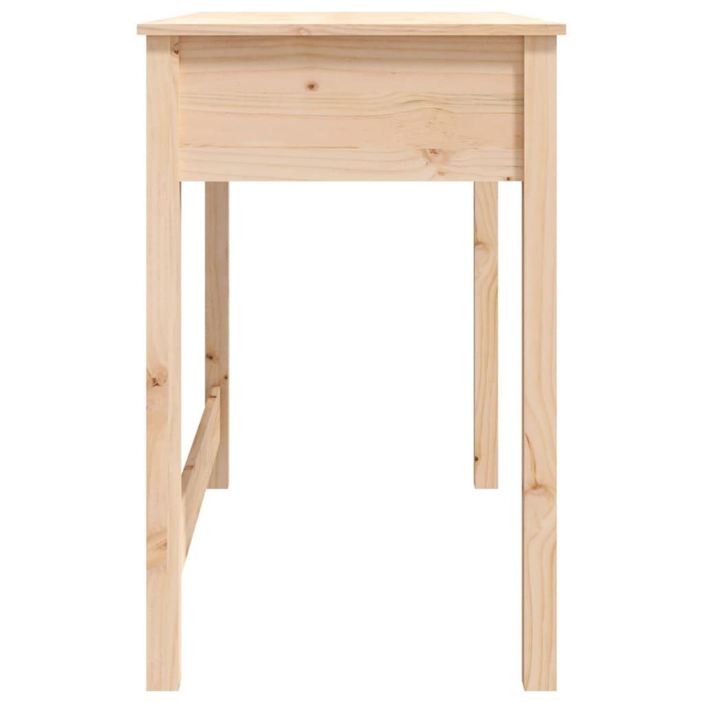 cm 100x50x78 Massivholz mit Kiefer furnicato Schubladen Schreibtisch