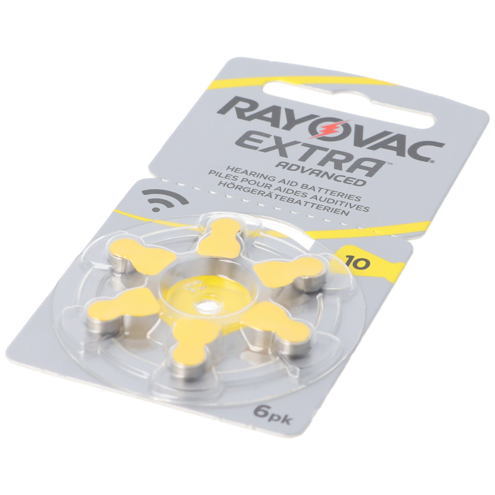 RAYOVAC Rayovac Hörgerätebatterie H10MF Nr. (1,4 10 Advanced, 105mAh Batterie, 6 V) PR70 Extra