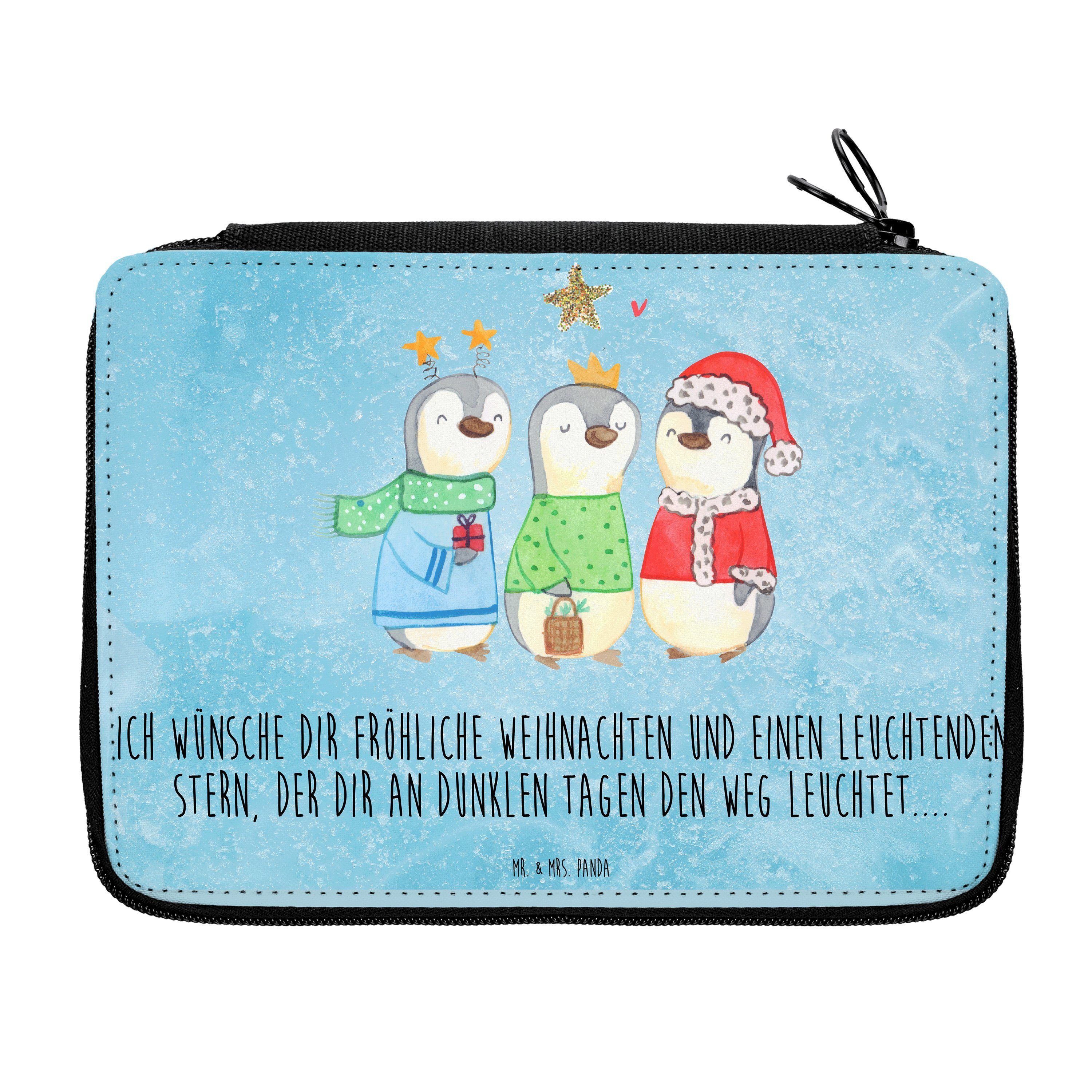 & Winterzeit - - Heilige Geschenk, (1-tlg) Mr. Eisblau Weihnachten, Federmäppchen Fed, Mrs. drei Panda Könige