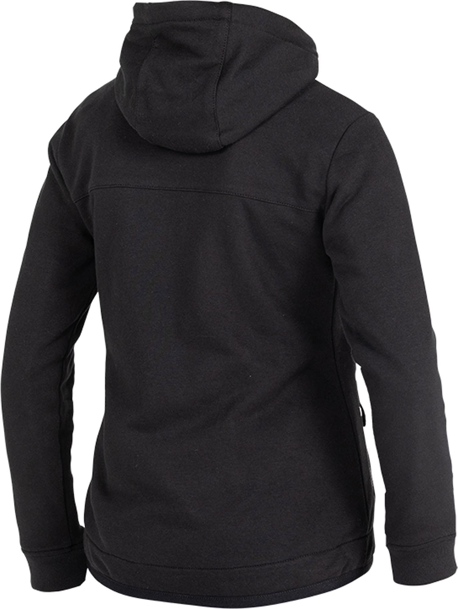 John Doe Motorradhose V3 XTM Damen Motorrad Hoodie Ellenbogenprotektoren enthalten,Schulterprotektoren enthalten