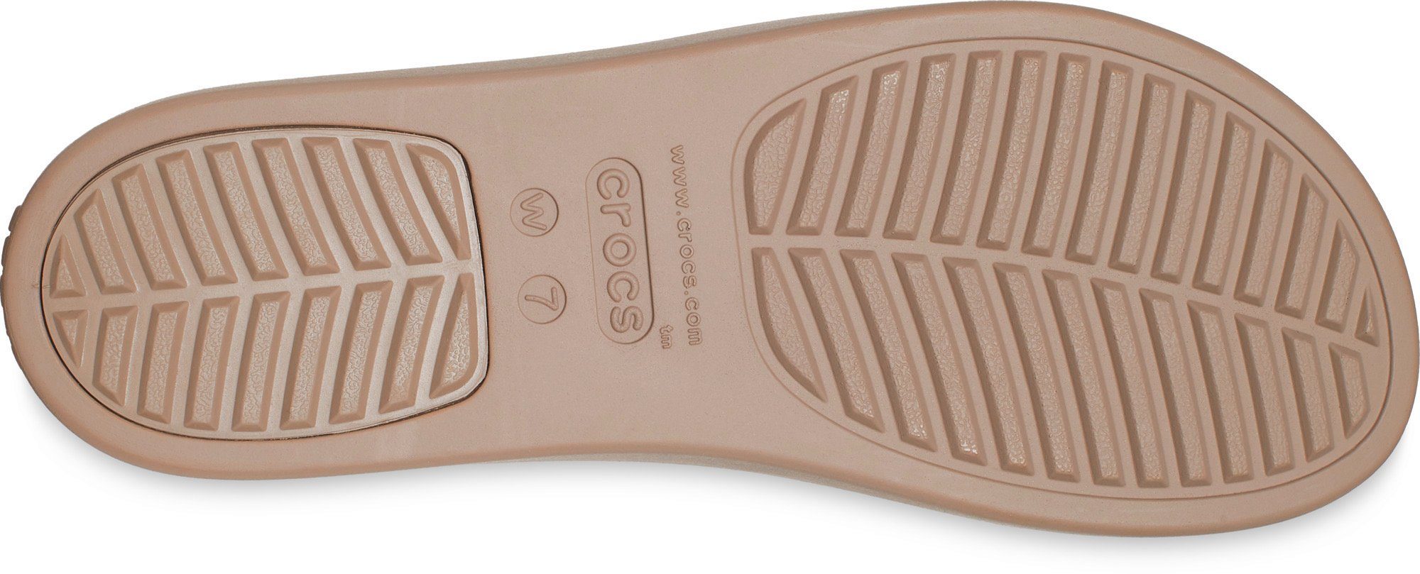 Schuhe Sandaletten Crocs Brooklyn Low Wedge W Keilsandalette mit verstellbarem Fersenriemchen