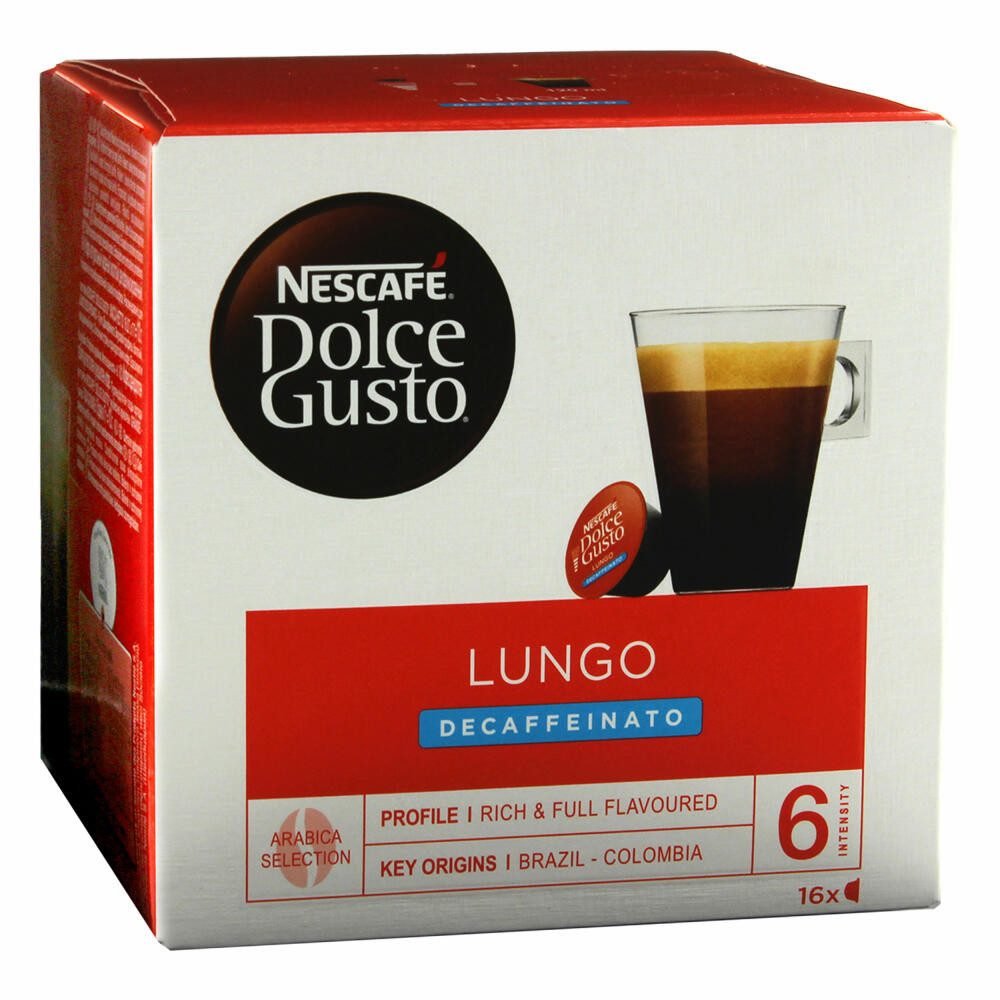 NESCAFÉ® Dolce Gusto® Kaffee Caffè Lungo Decaffeinato, 1 x