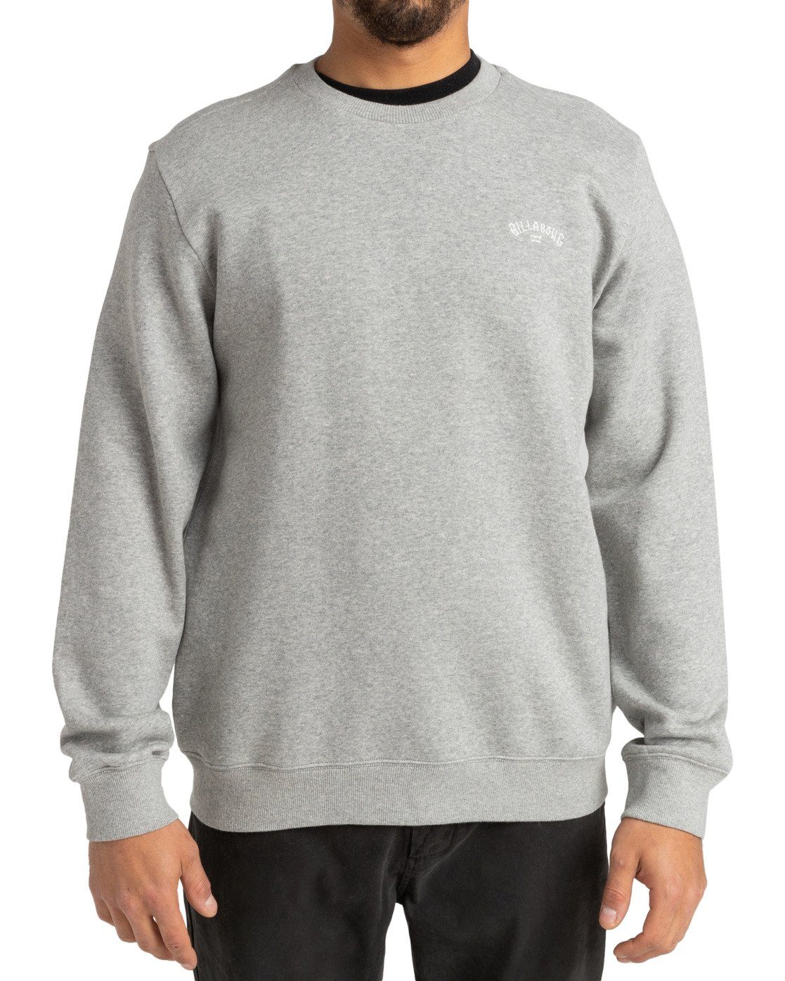 Heather Arch Grey Sweatshirt Billabong