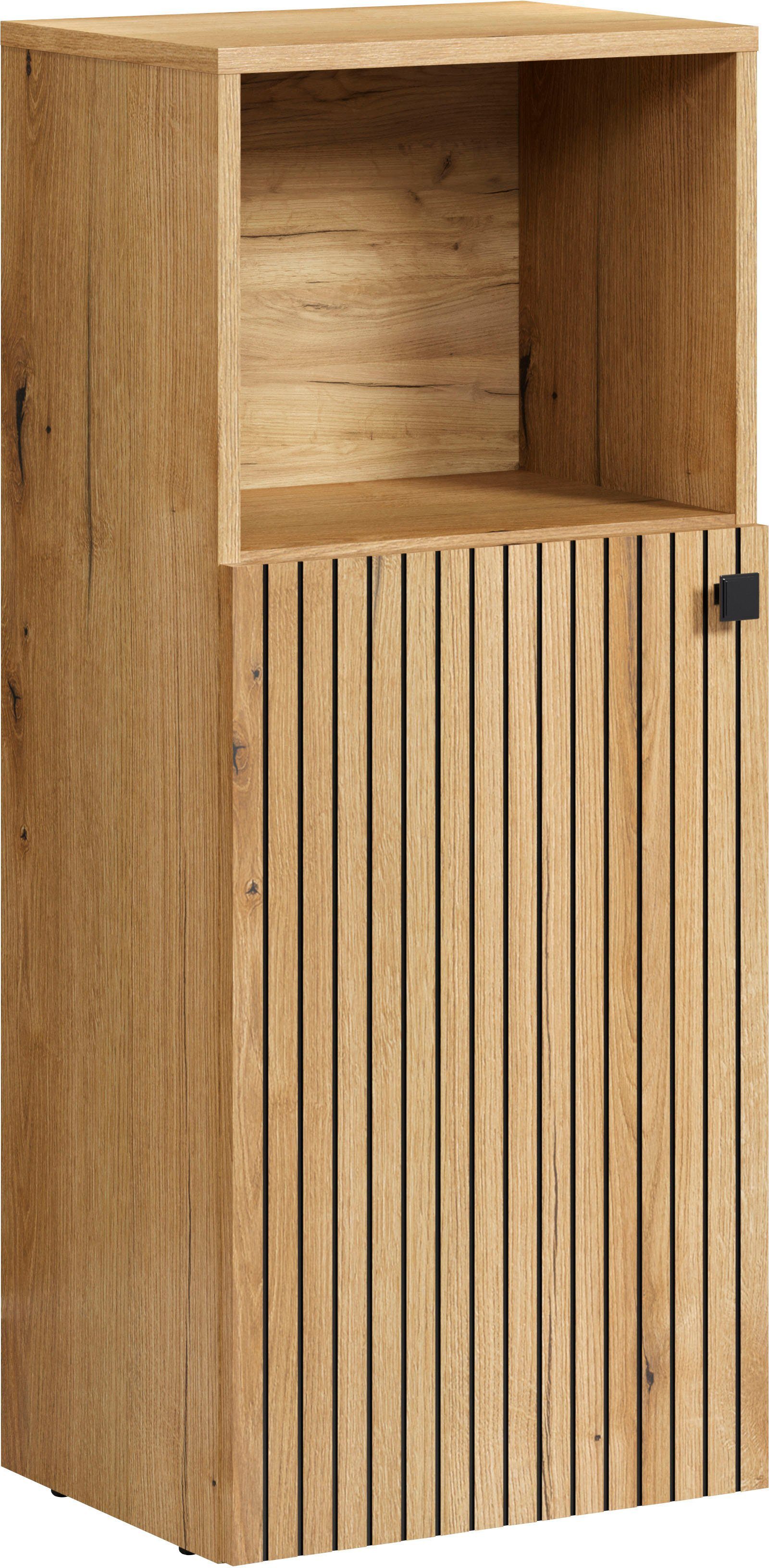 welltime Unterschrank "Amrum", (1 St.), Badschrank mit offenem Fach und Ril günstig online kaufen