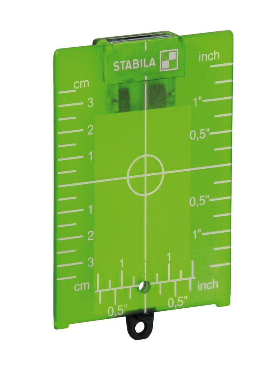 Rotationslaser STABILA Zielplatte ZP grün