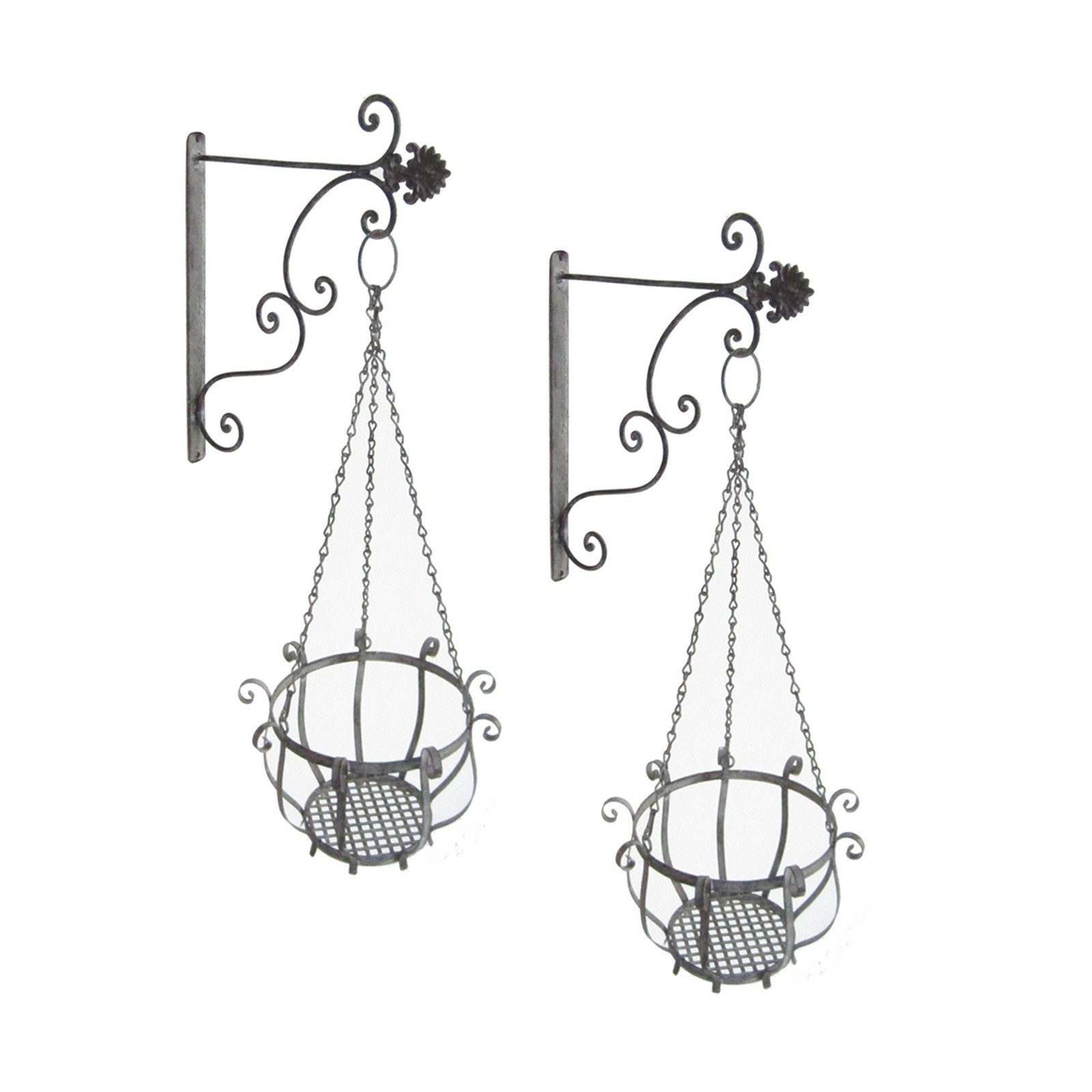 HTI-Living Blumenampel Nostalgische Blumenampel 2er Set günstig online kaufen