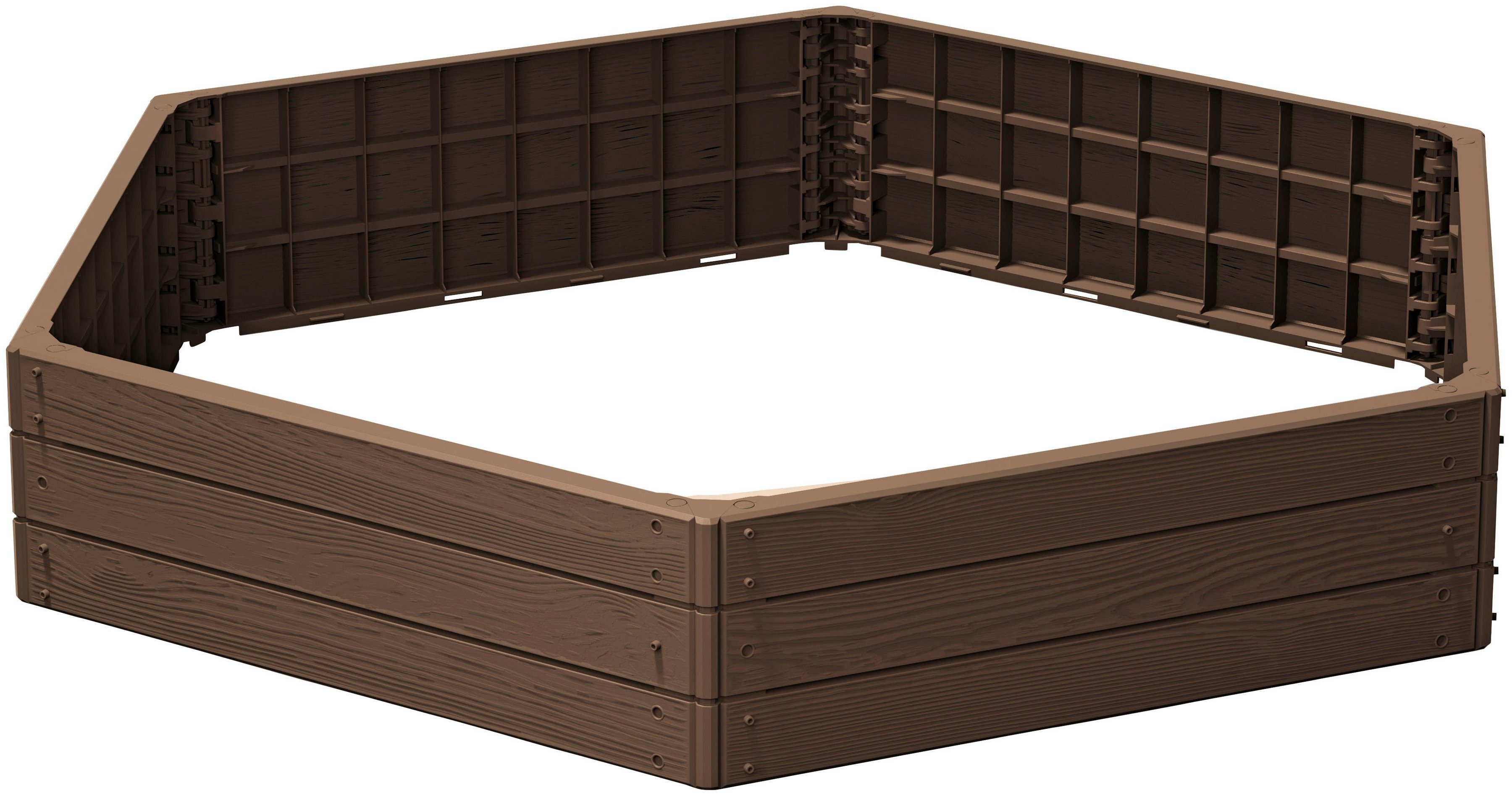 Prosperplast Palisade Base Wood, BxT: 148x129 cm