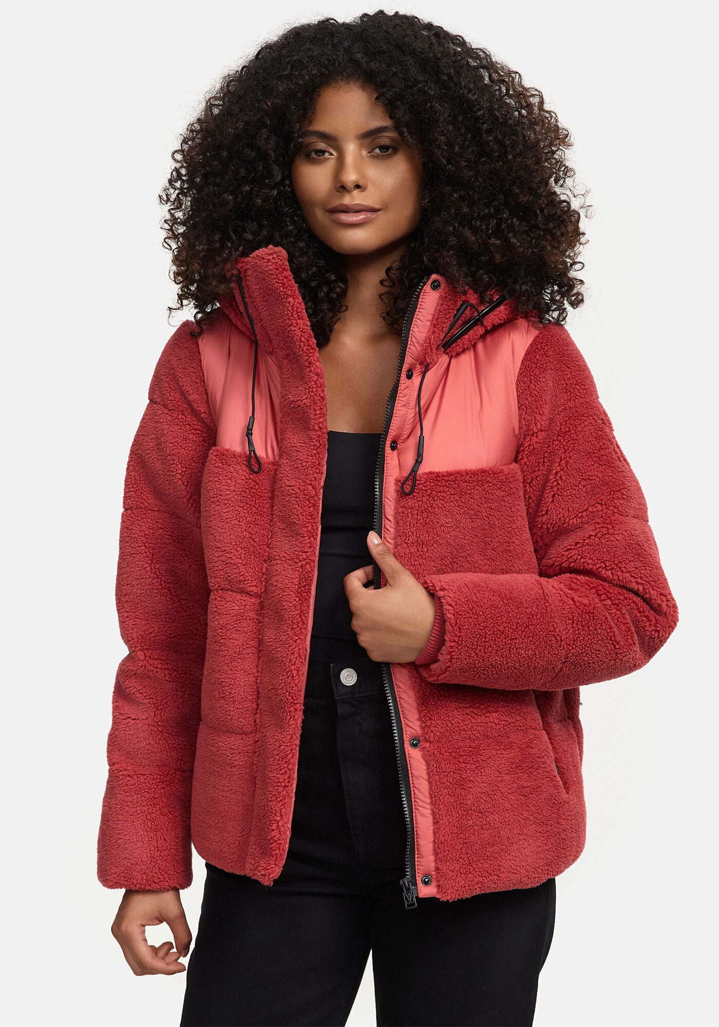 Marikoo Bikoo Damen Gefütterte Winterjacke Mit Ted Produktbild-Vorschau 10