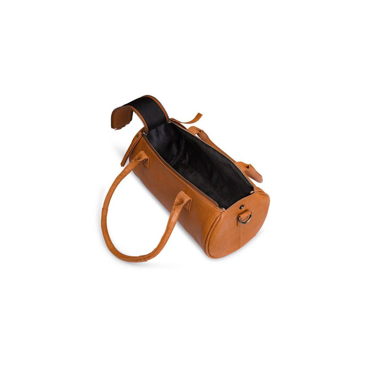 muud Handtasche Leder Crossbody Drew mini Whisky