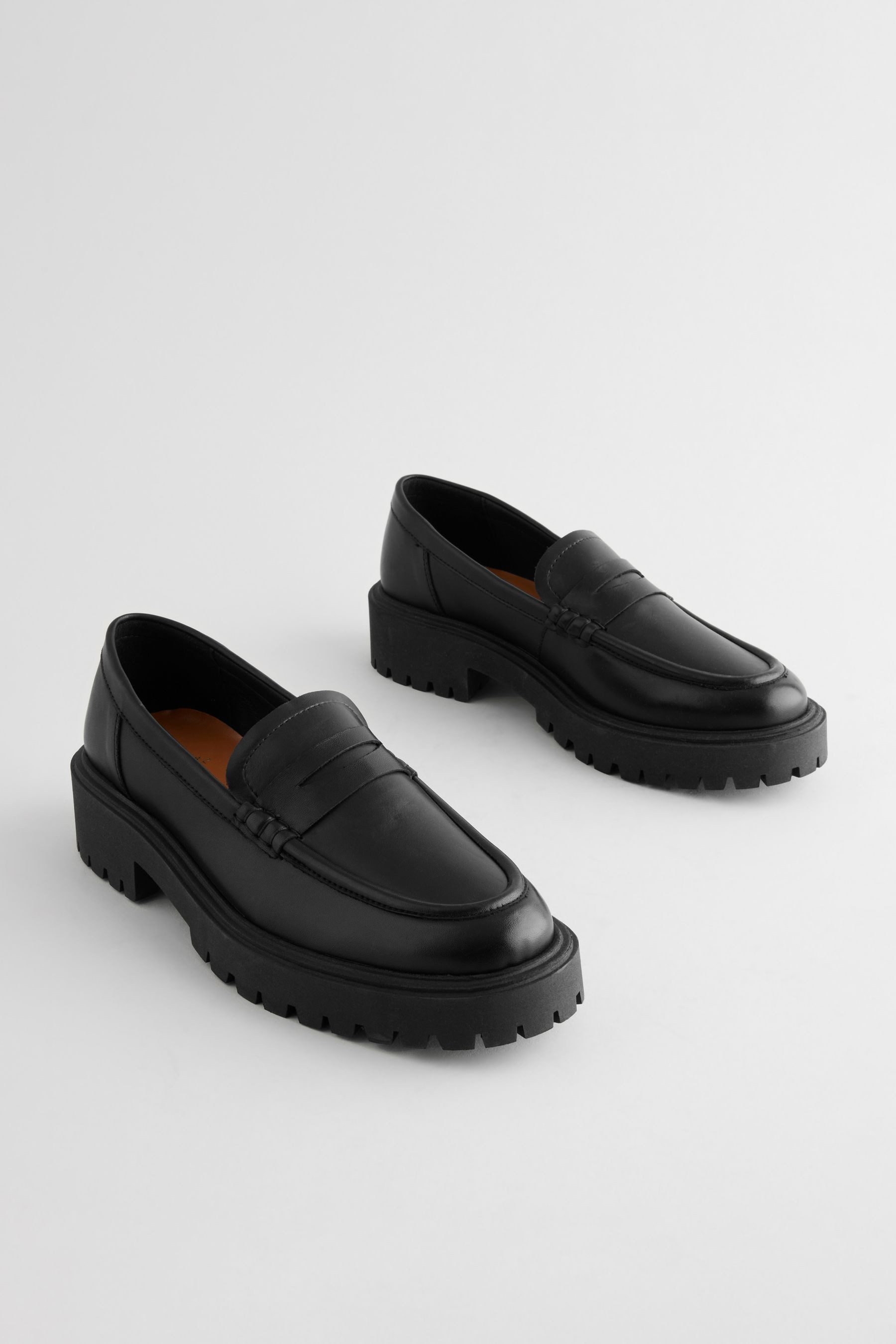 Next Premium Derbe Leder-Loafer Loafer (1-tlg) günstig online kaufen