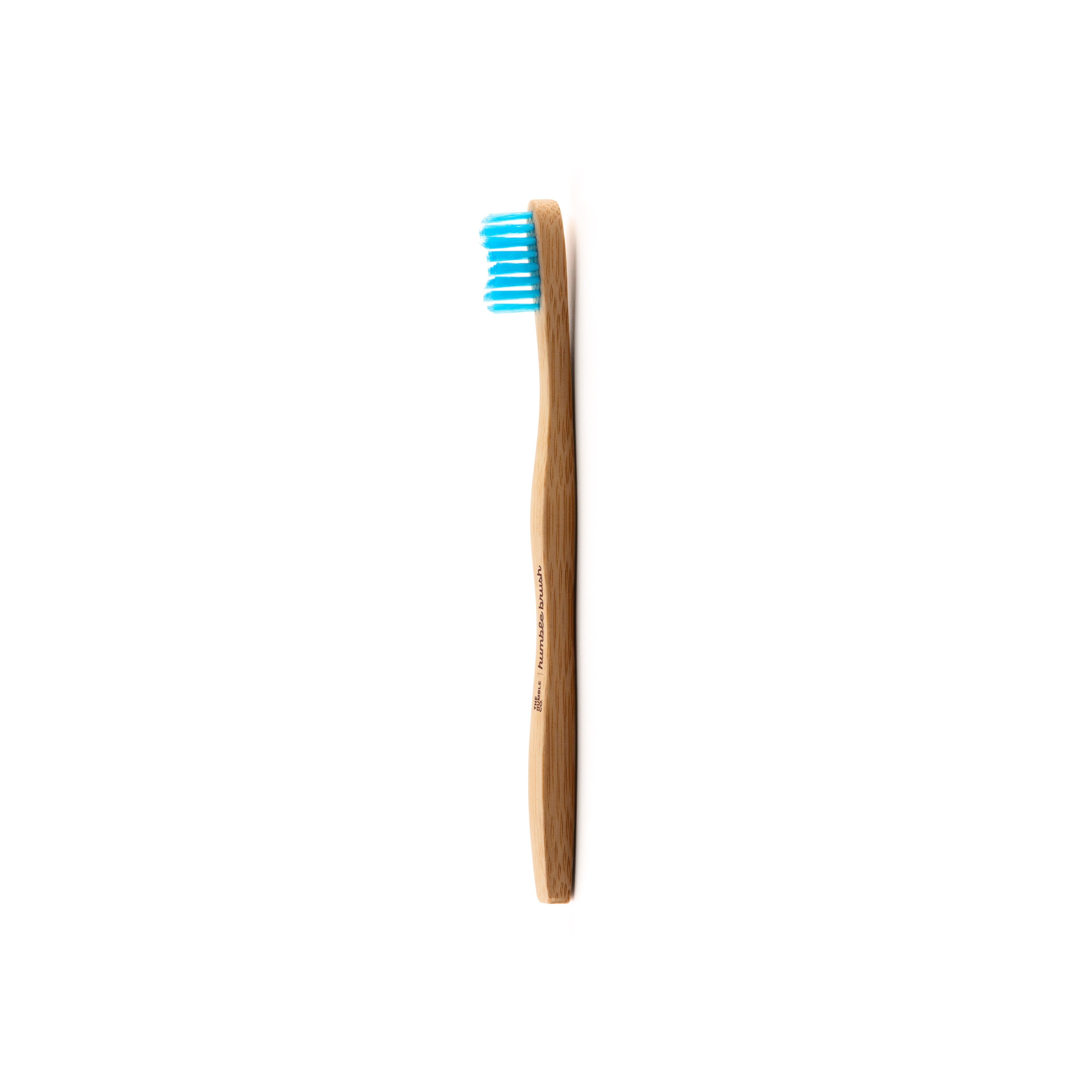 The Humble Co. Zahnbürste Humble Brush Kids Bambuszahnbürste ultrasoft - Blau