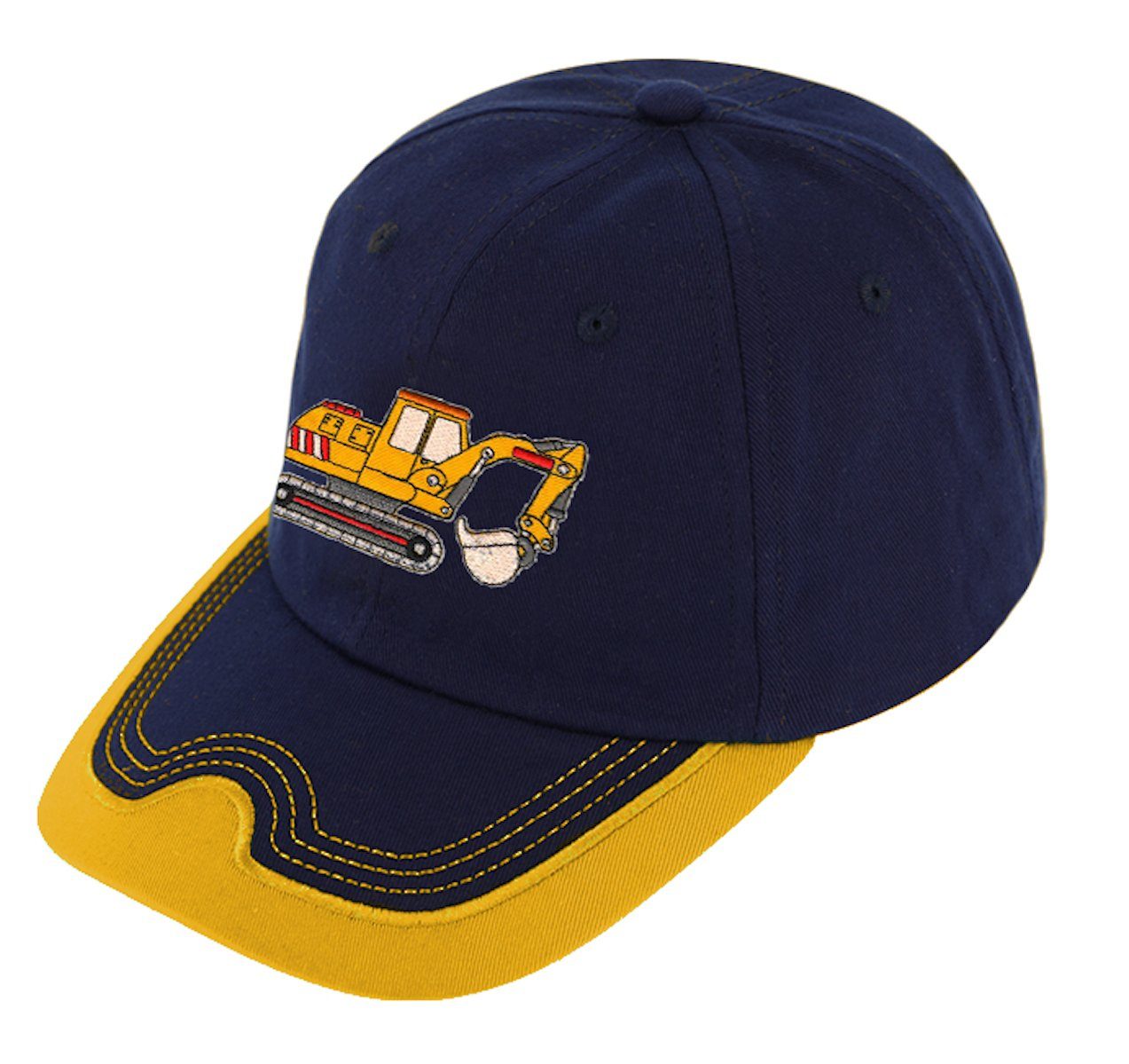 Fiebig Baseball Cap Fiebig Bagger Basecap cap Mütze Jungen Baseballcap Schaufelbagger