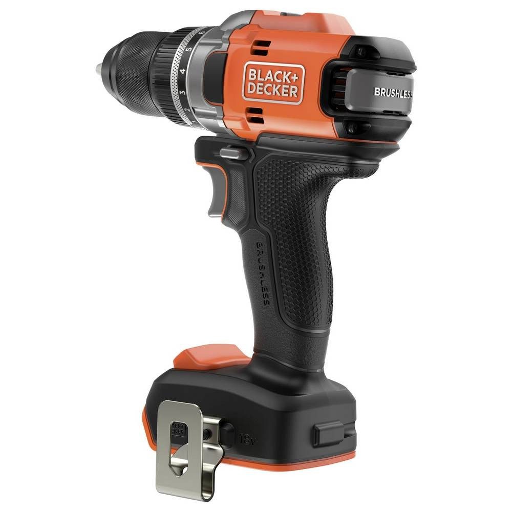 Black + Decker Akku-Schrauber Akku-Bohrschrauber 18 V Li-Ion ohne Akku, ohne Ladegerät, inkl. Koffer, ohne Akku, ohne Ladegerät, inkl. Koffer