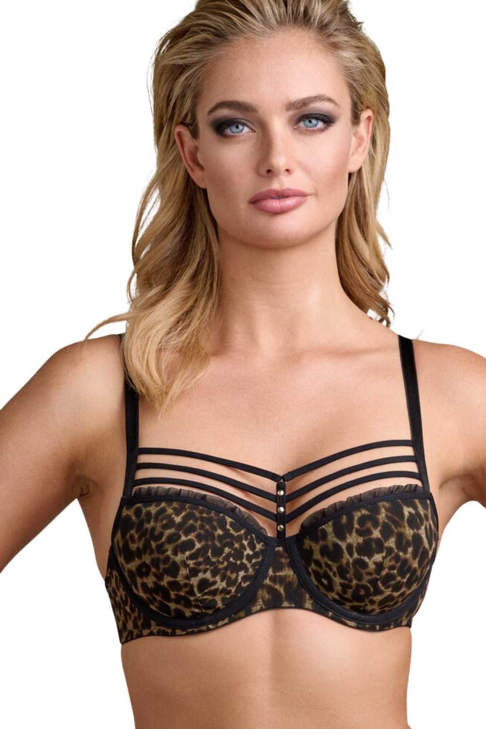 marlies dekkers Balconnet-BH Vixen Balconette BH sexy Leopardmuster 80C