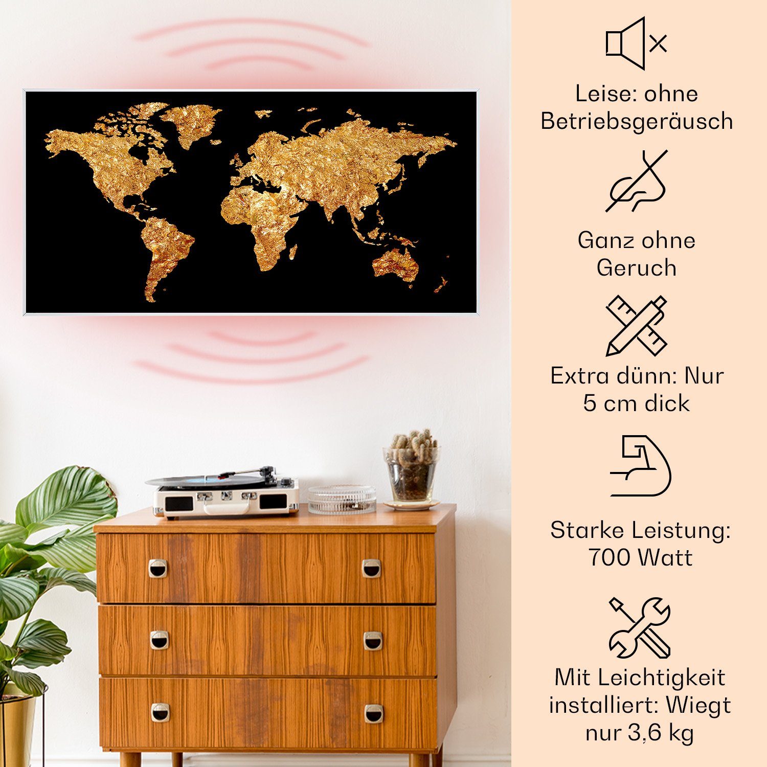 Klarstein Heizkörper Wonderwall Air Art Smart günstig online kaufen