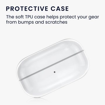 kwmobile Kopfhörer-Schutzhülle Hülle für Samsung Galaxy Buds 2 Pro / Buds 2 / Buds Live, TPU Silikon Schutzhülle Case Cover Kopfhörer