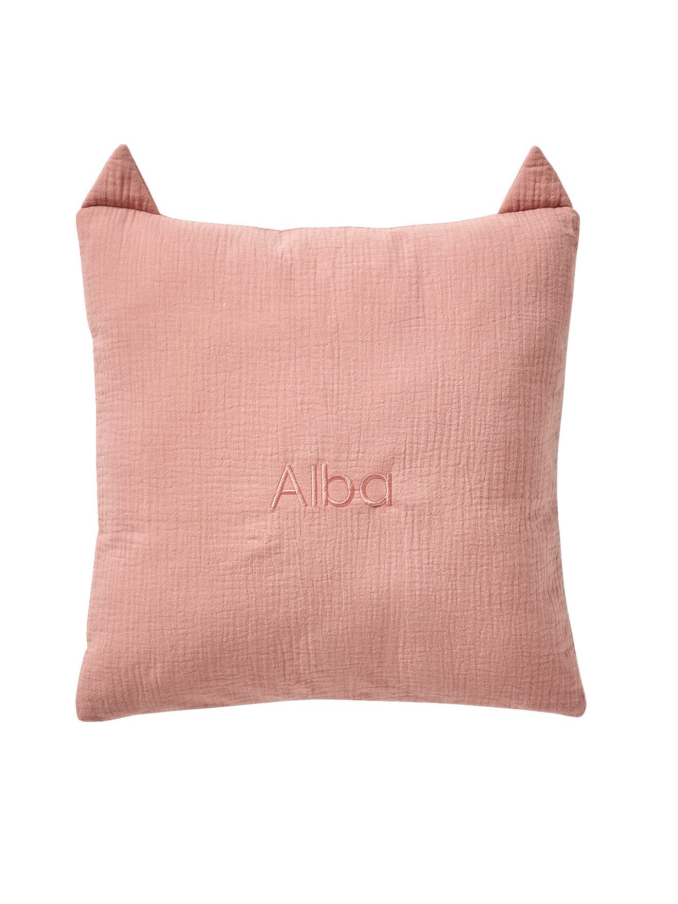 vertbaudet Dekokissen Kinderzimmer Tier-Kissen aus Musselin günstig online kaufen