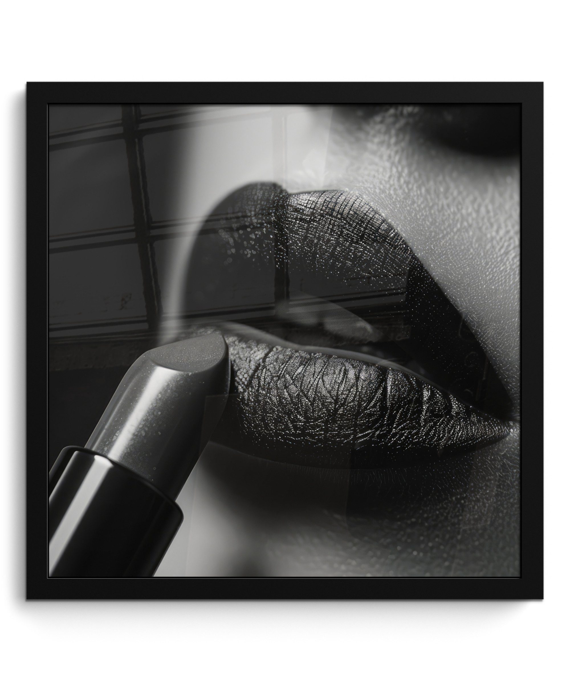MuchoWow Poster Frau - Lippenstift - günstig online kaufen