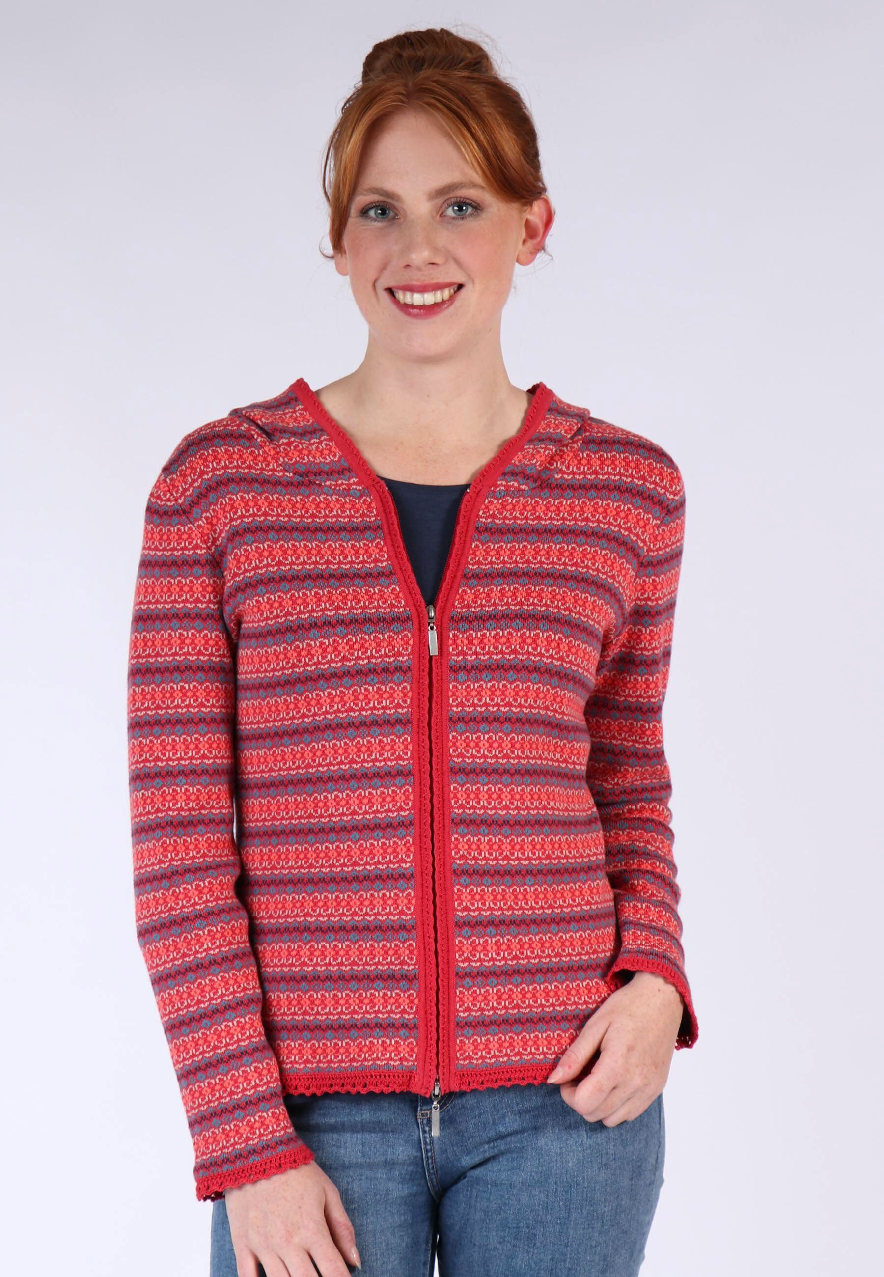 Sorgenfri Sylt Strickjacke Katleen Strickdetails