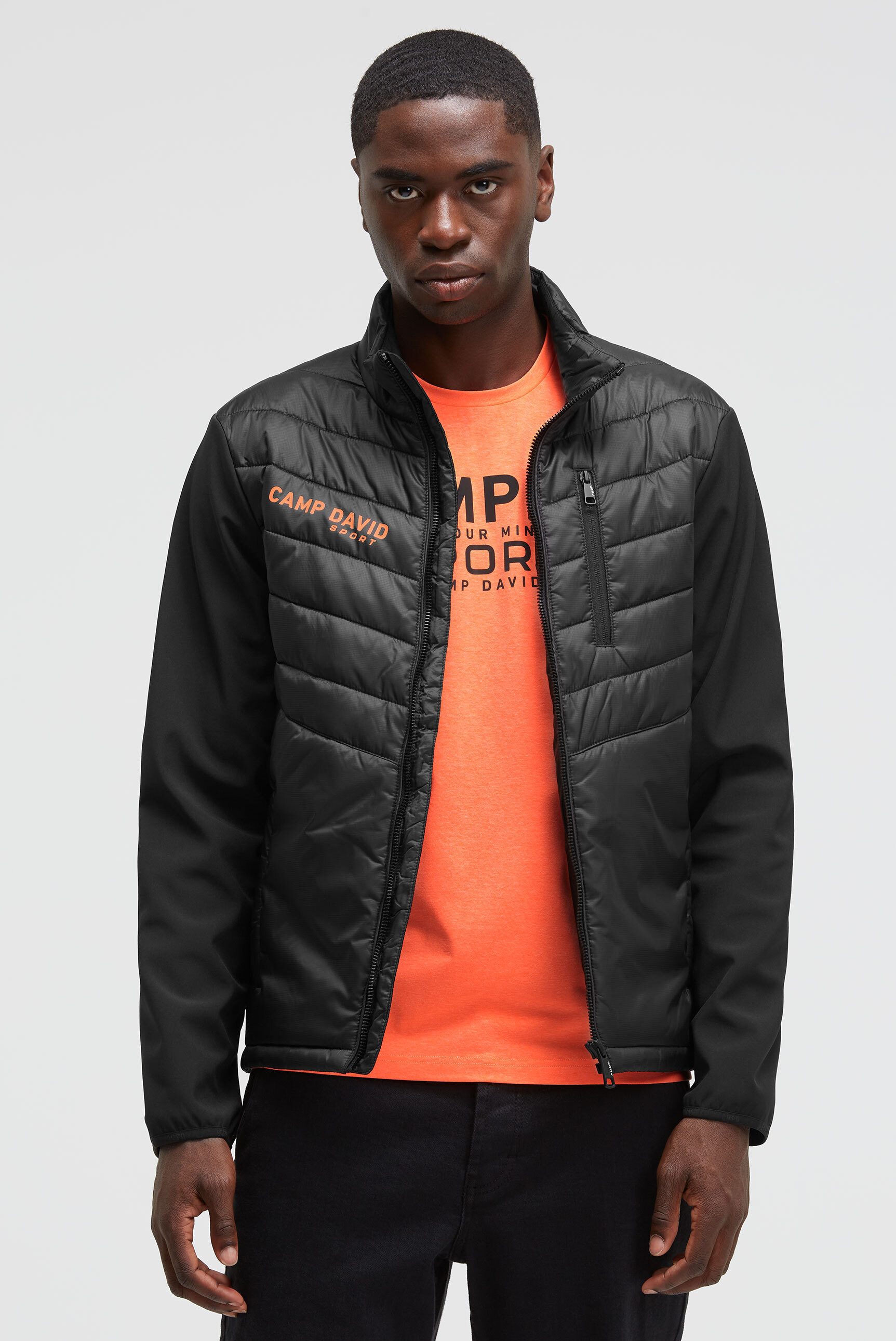 CAMP DAVID Outdoorjacke mit Brusttasche günstig online kaufen