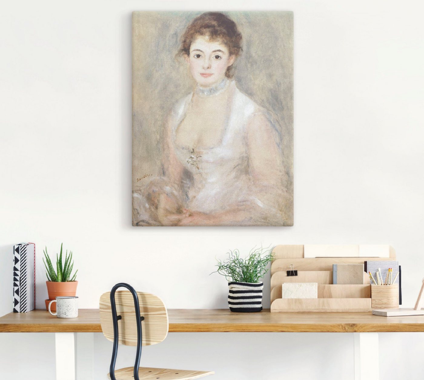 Artland Wandbild »Bildnis der Madame Heriot.«, Frau (1 Stück), in vielen Größen & Produktarten -Leinwandbild, Poster, Wandaufkleber / Wandtattoo auch für Badezimmer geeignet-kaufen