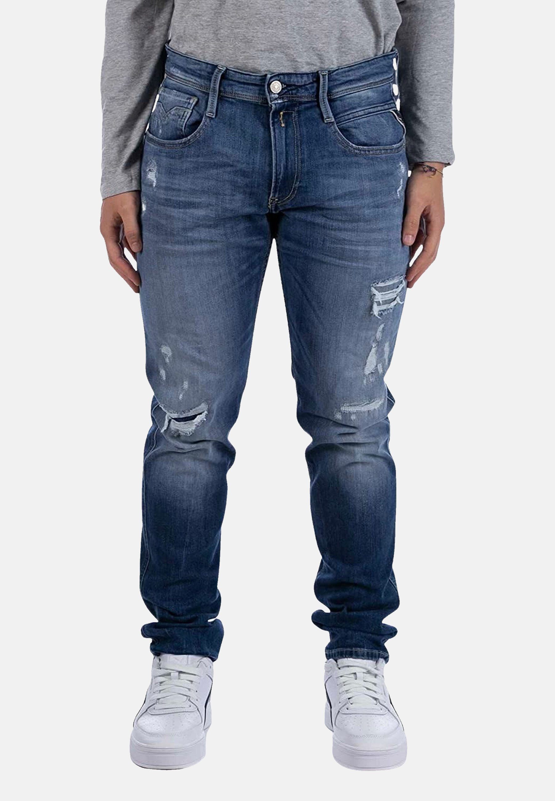 Replay 5-Pocket-Jeans Jeans Anbass 5-Pocket-Style Hose
