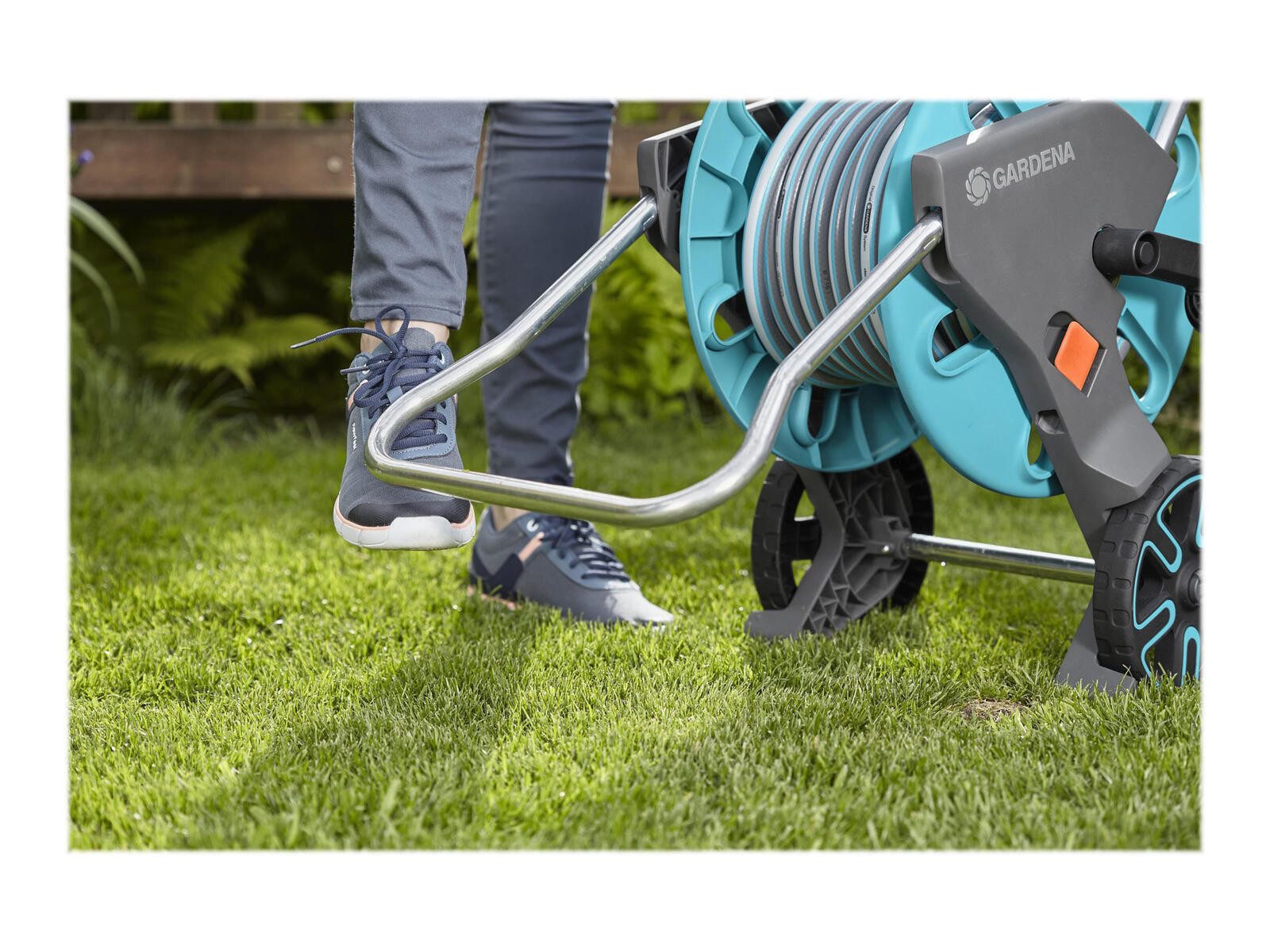 GARDENA Bewässerungssystem Gardena Schlauchwagen M Set