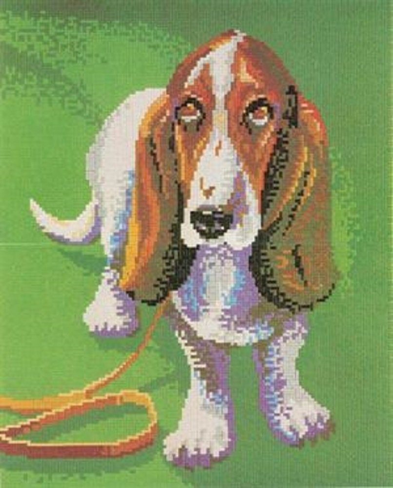Stick it Steckpuzzle Beagle (Hund), 9500 Puzzleteile, Bildgröße: 66 x 53 cm