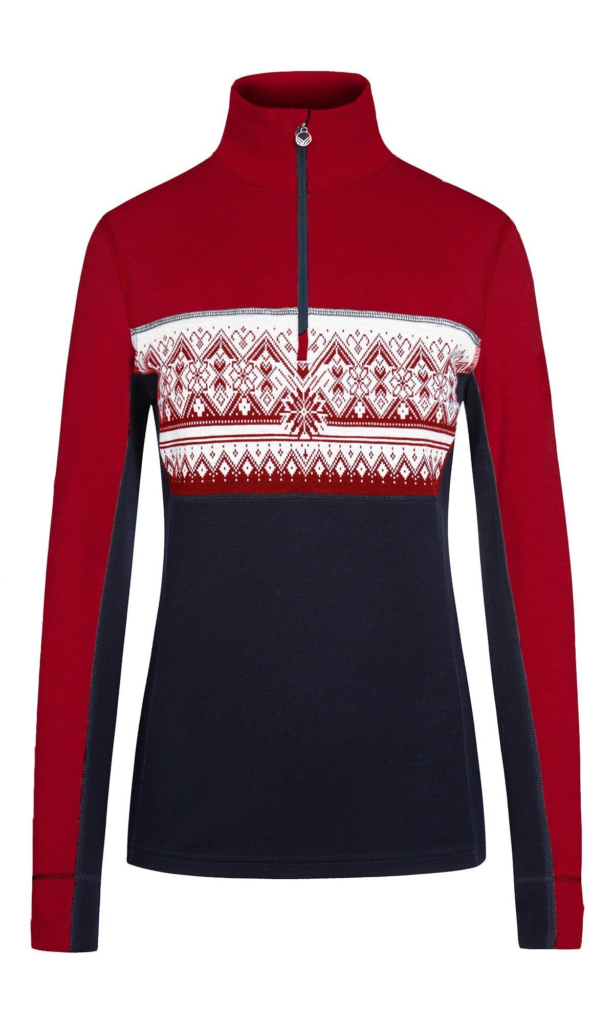 Damen Norway Norway Dale Basic Navy Longpullover of W Sweater Offwhite - Moritz Dale Of Purple -