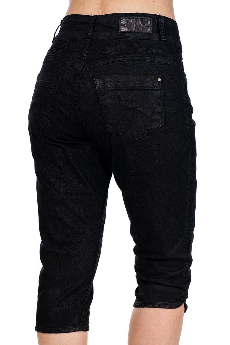Hangowear Trachtenjeans Trachtenjeans Damen - HENDRINA KB - schwarz
