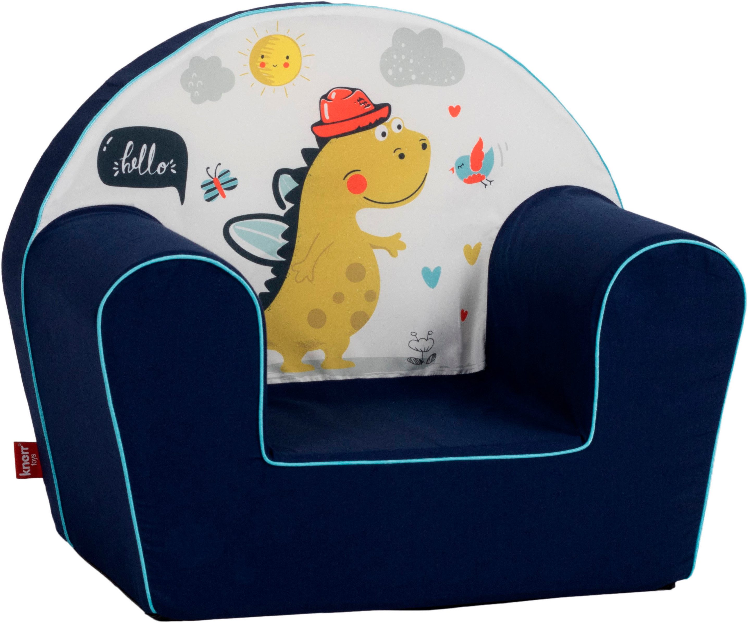 Knorrtoys® Sessel Lovely dino, für Kinder, günstig online kaufen