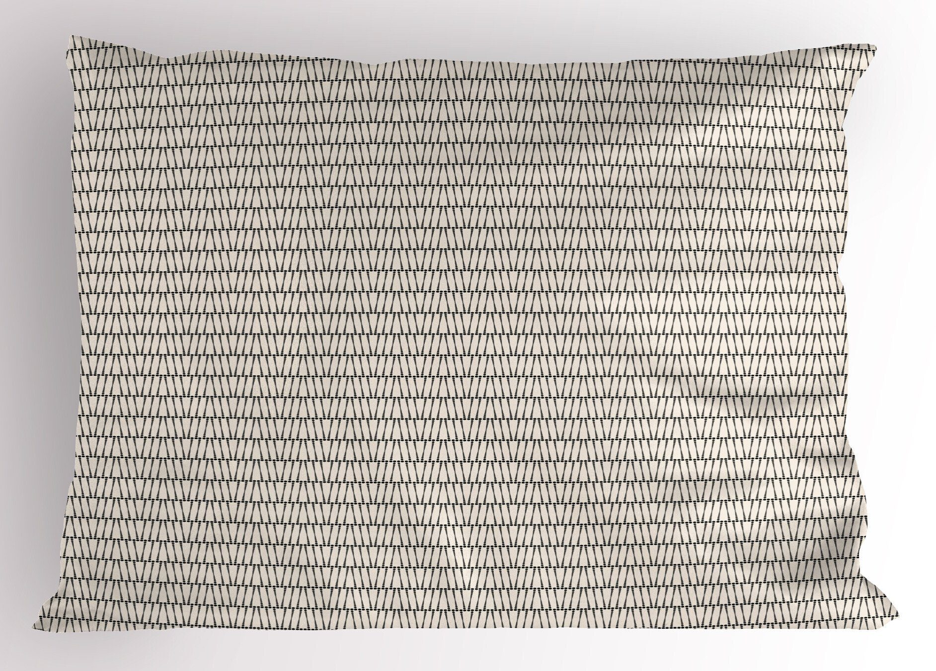 (1 King Kissenbezug, Standard Size Gedruckter Abakuhaus Stück), Abstrakt Tupfen-Streifen-Muster Kissenbezüge Dekorativer