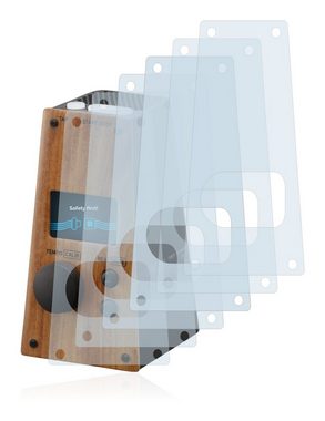 Savvies Schutzfolie für KORG Digital Metronome, Displayschutzfolie, 6 Stück, Folie klar
