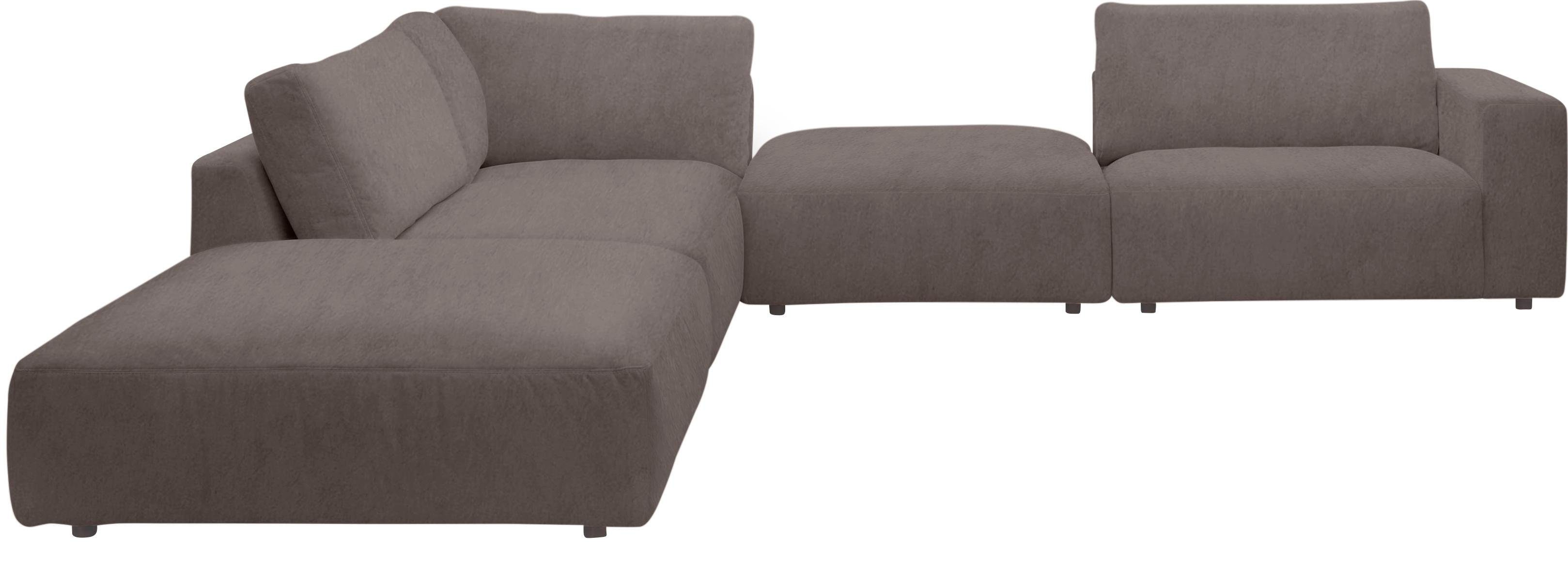 Musterring Ecksofa LUCIA L-Form, in vielen Qualitäten und 4 verschieden Nähten