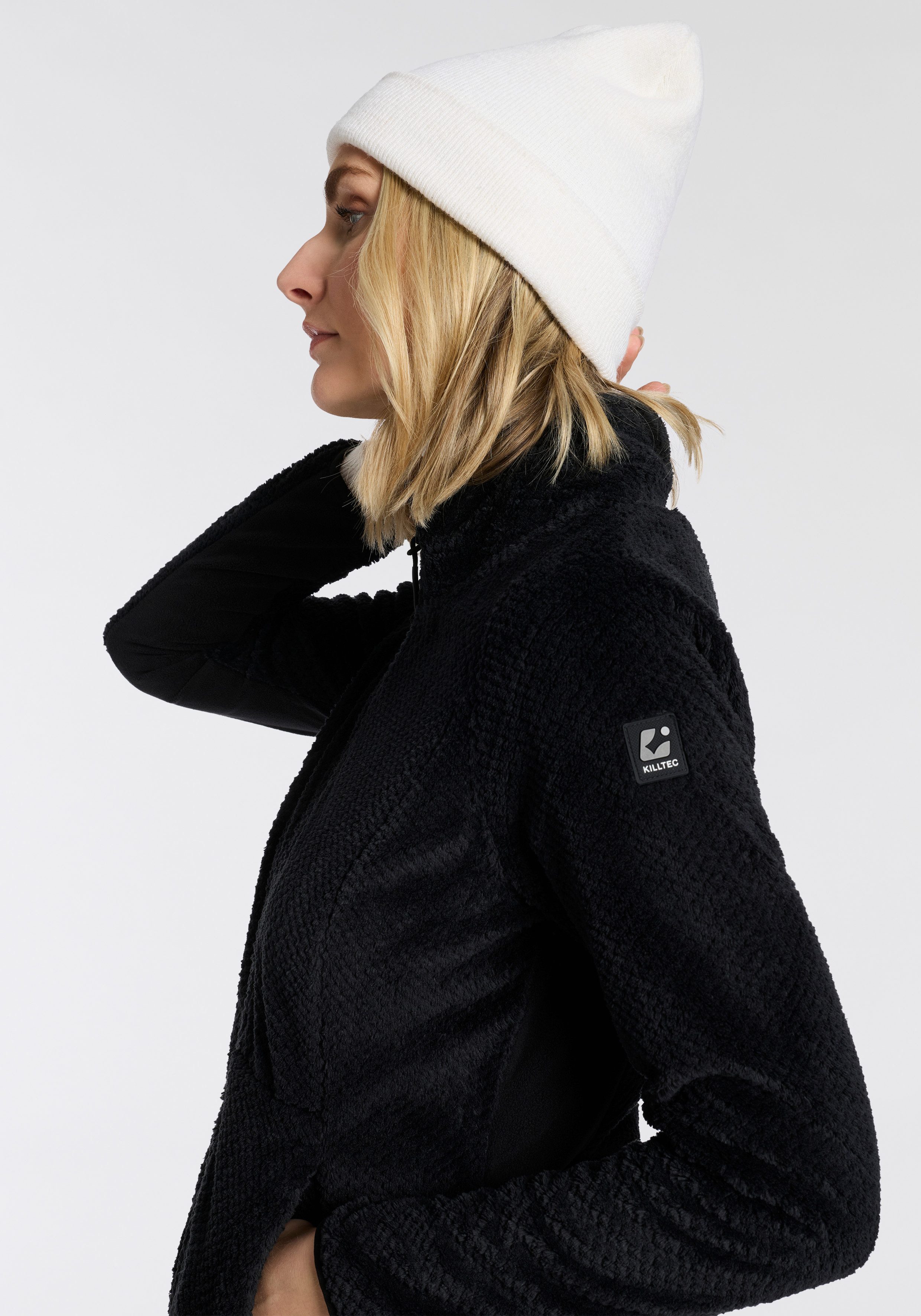 Killtec Fleecejacke KOW 6 WMN KNTFLC JCKT wärmende Fleecejacke, mit windabweisender Funktion – Bild 3 von 5