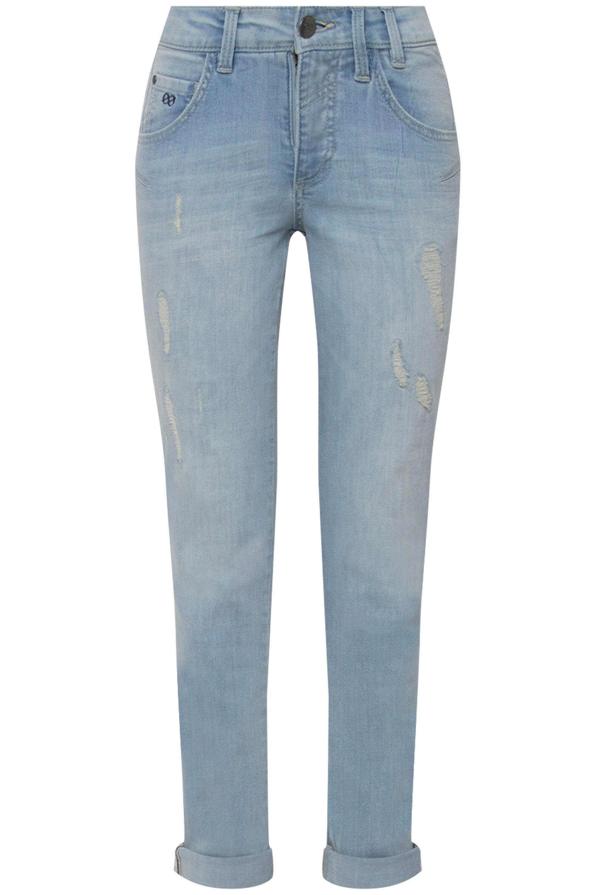 Laurasøn Röhrenjeans Slimjeans bleached 5-Pocket günstig online kaufen