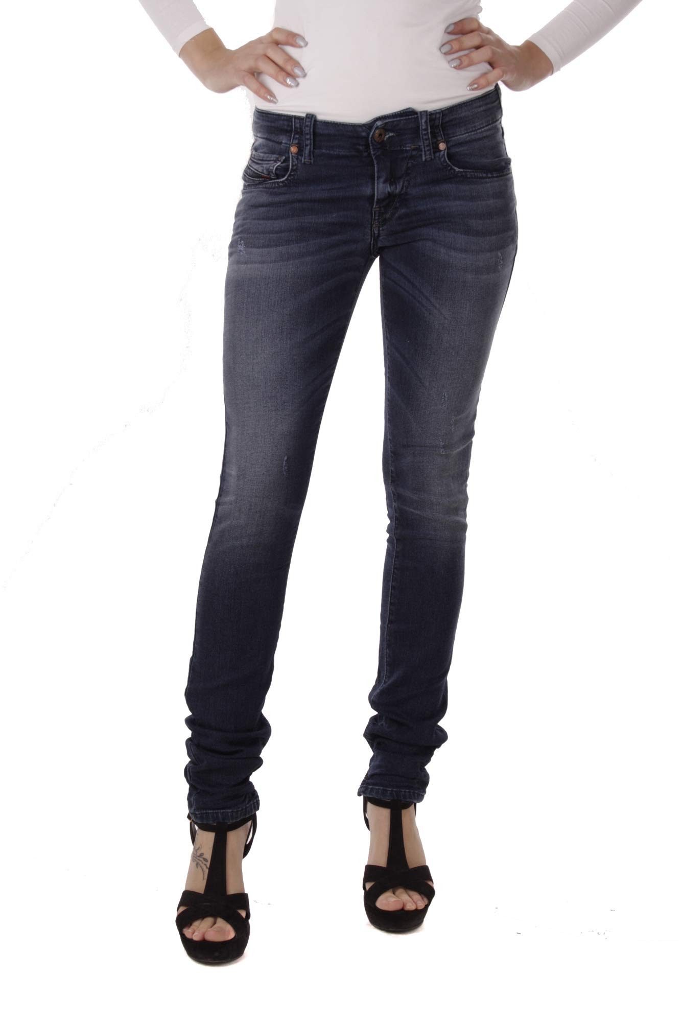 Diesel Sweatjeans Diesel Damen Jeans Grupee-NE 0668W Joggjeans Sweat