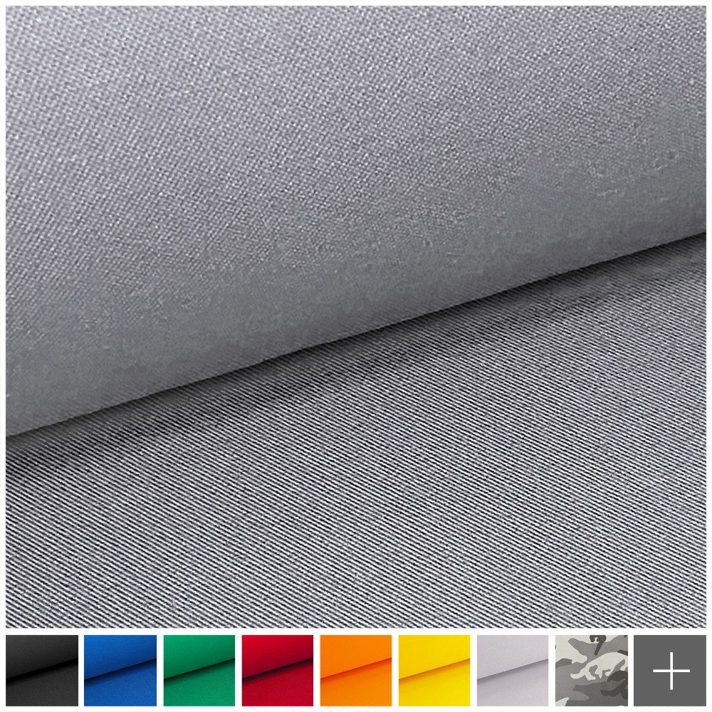 novely® Stoff BRION Atmungsaktiver Twill Multifunktionaler Stoff Polyester Baumwolle, Baumwoll-Mischgewebe, Reißfest, Zertifiziert, Meterware, 1lfm